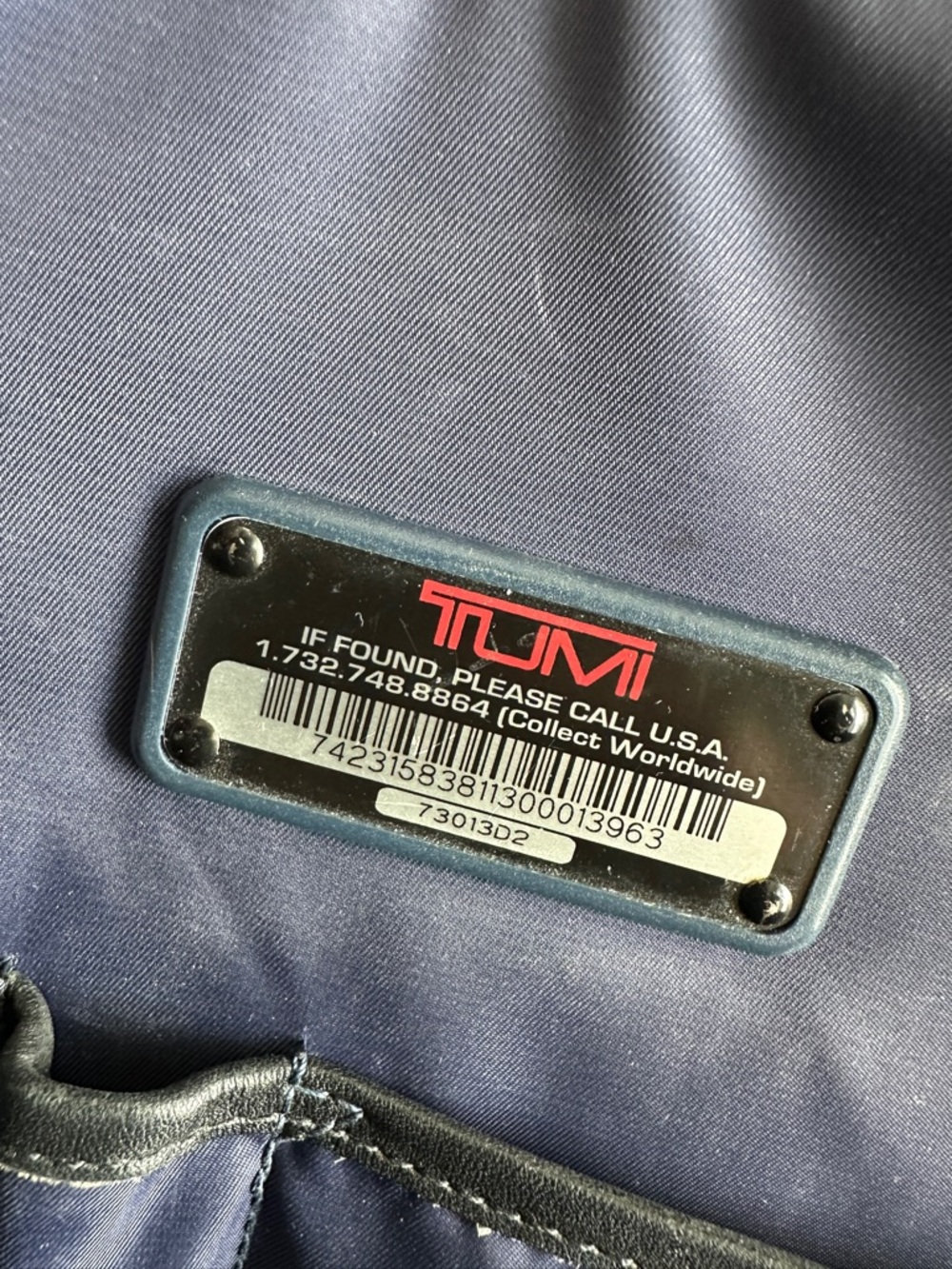 TUMI Arrive Black Compact‎ 2 Wheeled rolling Business Briefcase - 73013D2 - Picture 8 of 17